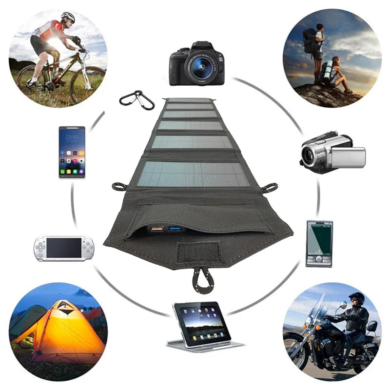 Foldable Solar Charger 500W - Z A F L U X X - E M P I R E