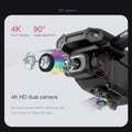4K HD Camera, WiFi FPV, Foldable Quadcopter - Z A F L U X X - E M P I R E