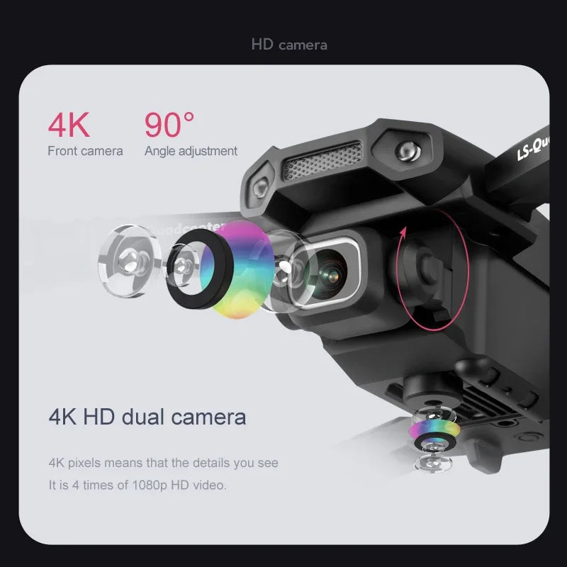 4K HD Camera, WiFi FPV, Foldable Quadcopter - Z A F L U X X - E M P I R E