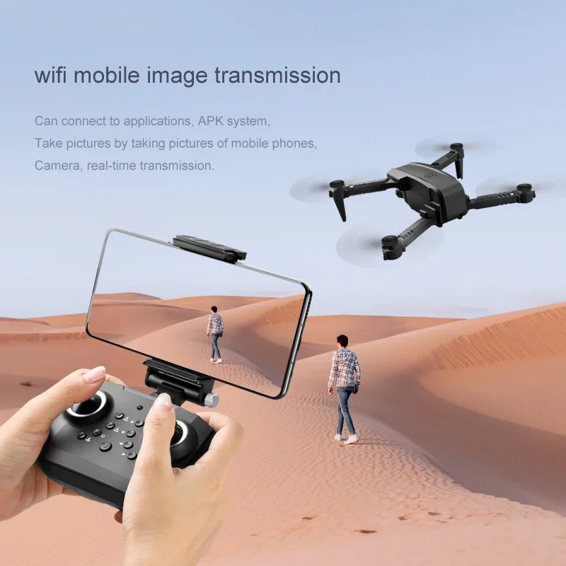 4K HD Camera, WiFi FPV, Foldable Quadcopter - Z A F L U X X - E M P I R E