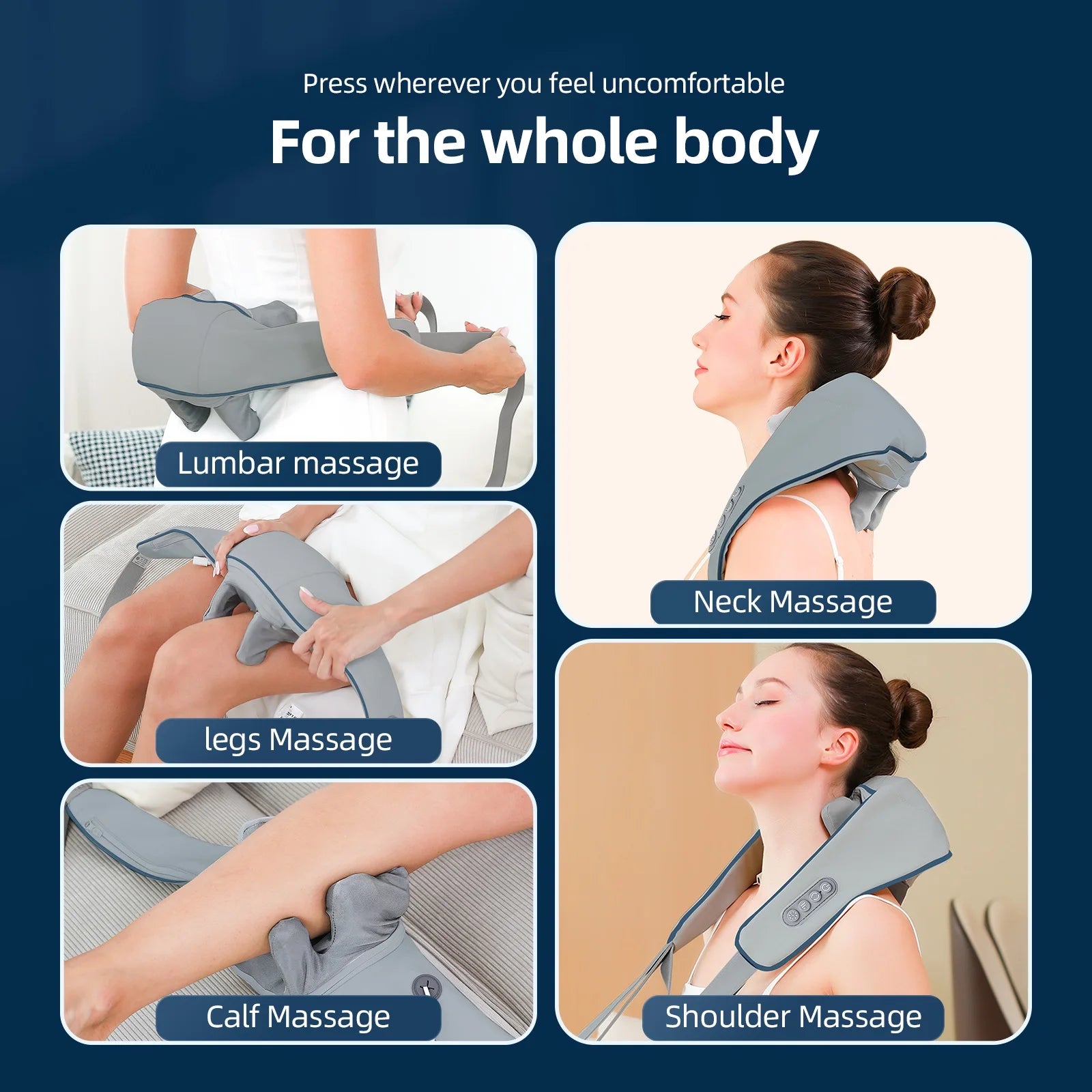 Wireless Neck and Back Massager - Z A F L U X X - E M P I R E