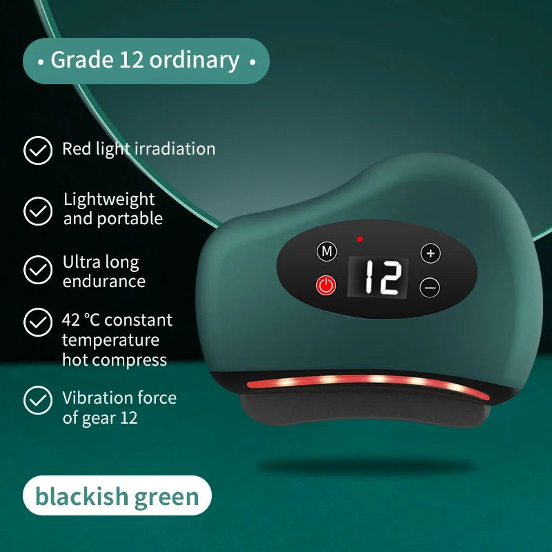 Electric Guasha Massager Hot Compress Vibration - Z A F L U X X - E M P I R E