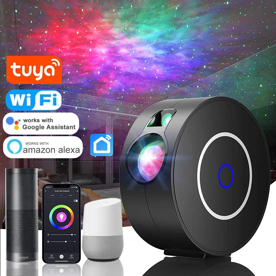 Tuya WiFi Smart Aurora Star Projector - Z A F L U X X - E M P I R E