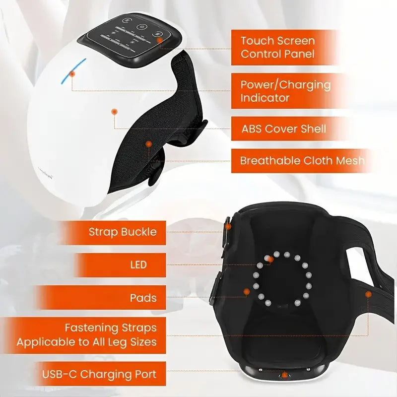 Heat & Vibration Knee Massager - Z A F L U X X - E M P I R E
