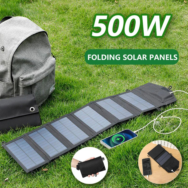 Foldable Solar Charger 500W - Z A F L U X X - E M P I R E