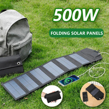 Foldable Solar Charger 500W - Z A F L U X X - E M P I R E
