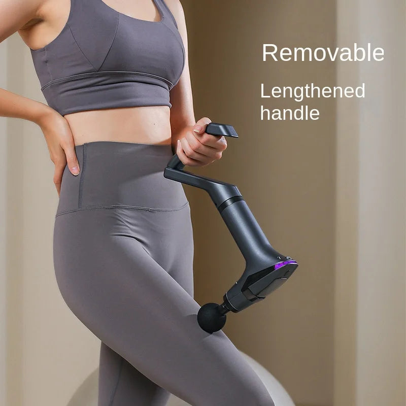 Hot Selling Multifunctional Muscle Relaxation Long-handle Massage Gun - Z A F L U X X - E M P I R E