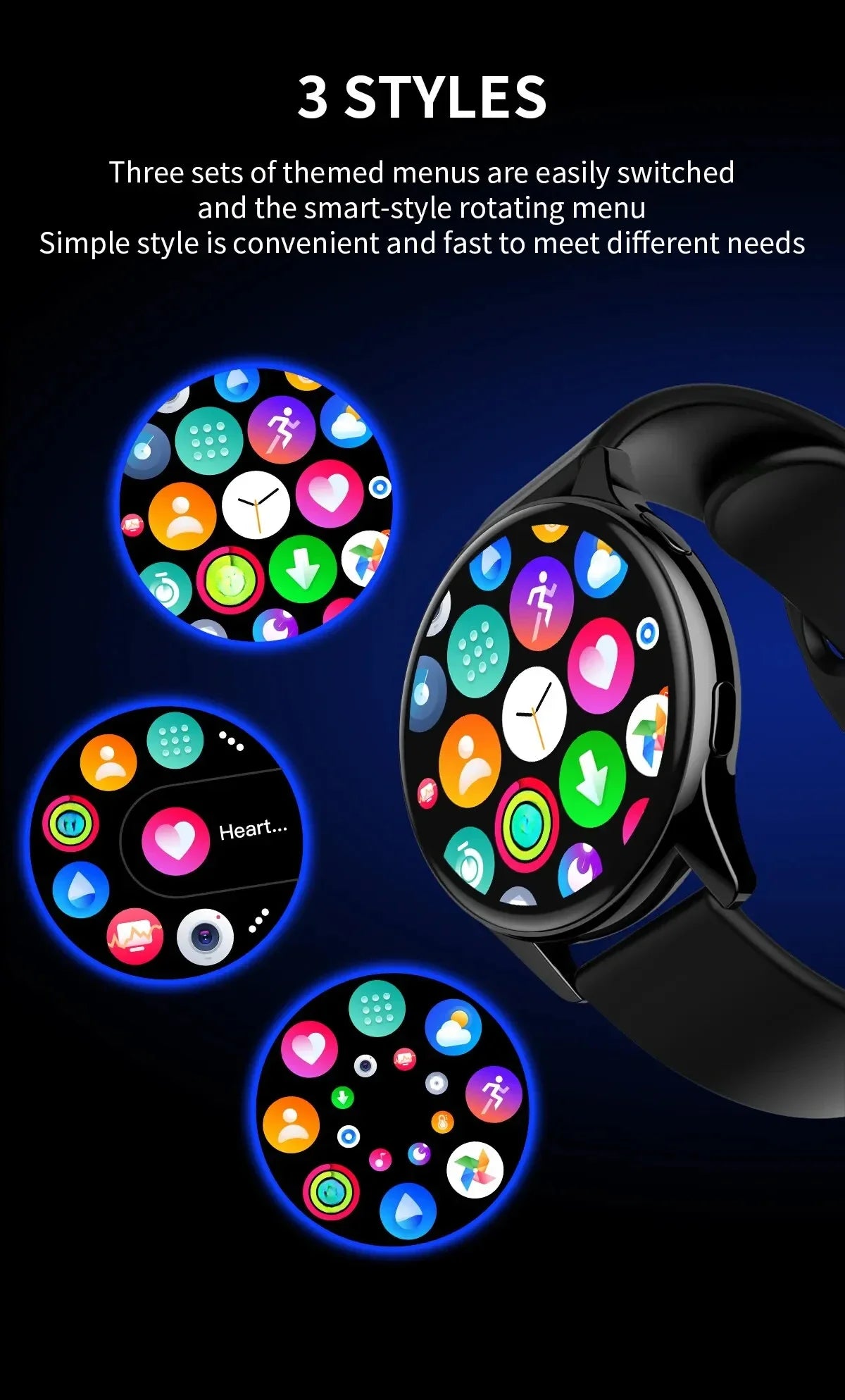 Bluetooth Health Smartwatch Call - Z A F L U X X - E M P I R E