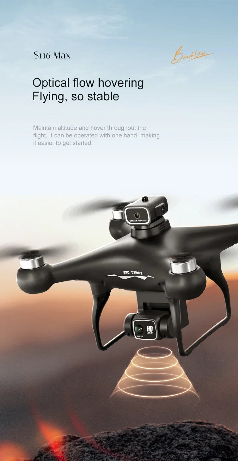 S116 MAX Professional Drone - Z A F L U X X - E M P I R E