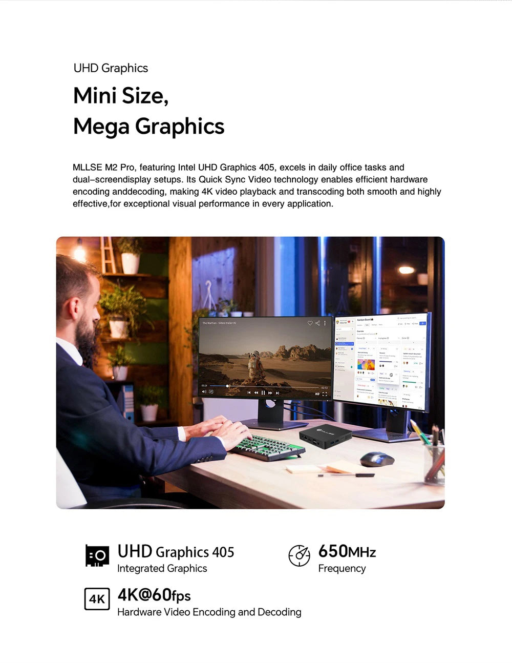 Mini PC Intel N4000 with 6GB RAM - Z A F L U X X - E M P I R E