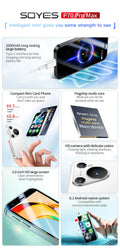 P70 Pro Max Mini Smartphone 3.0 with Face ID - Z A F L U X X - E M P I R E