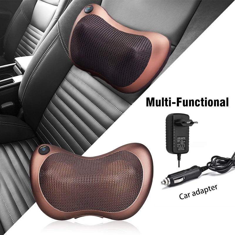 Electric Shiatsu Massage Pillow for Neck & Back - Z A F L U X X - E M P I R E