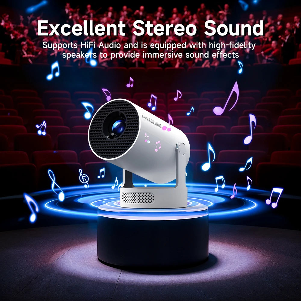 WiFi6 Projector with Android 11 & Dual WiFi 4K - Z A F L U X X - E M P I R E