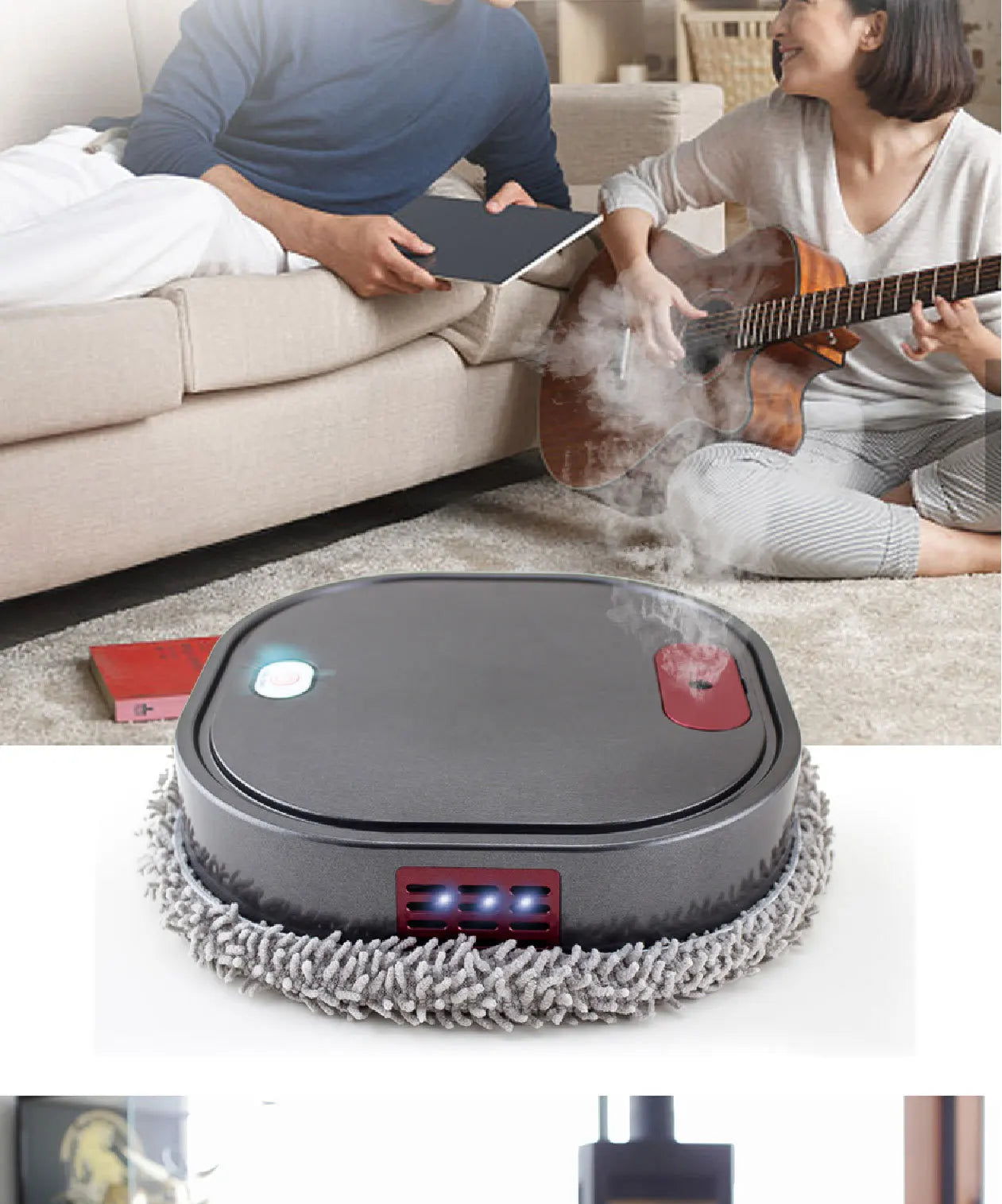 Dry Robot Vacuum and Mopping Cleaner - Z A F L U X X - E M P I R E