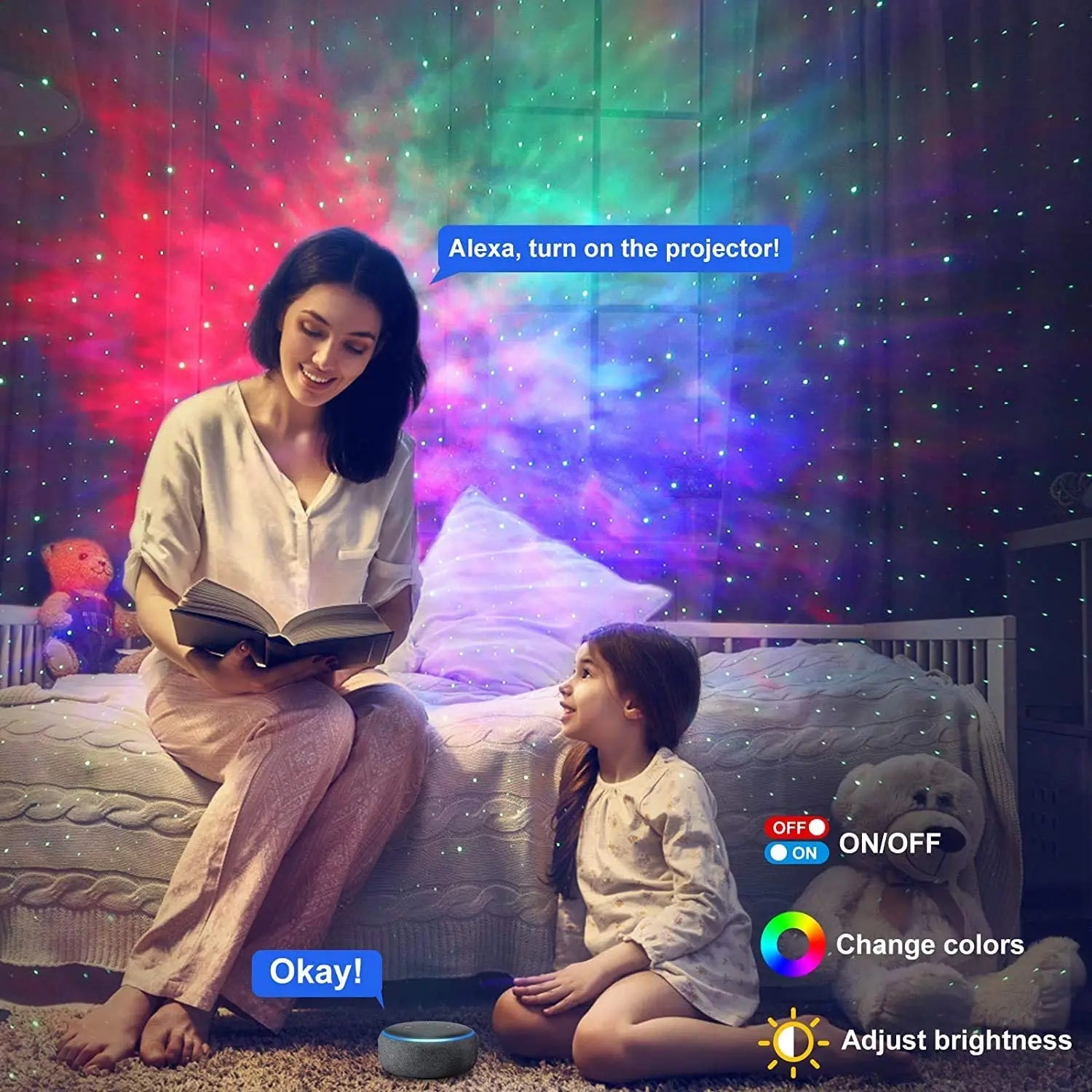 Tuya WiFi Smart Aurora Star Projector - Z A F L U X X - E M P I R E