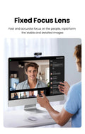 Mini Web Camera for Laptop & Computer Dual Microphones - Z A F L U X X - E M P I R E