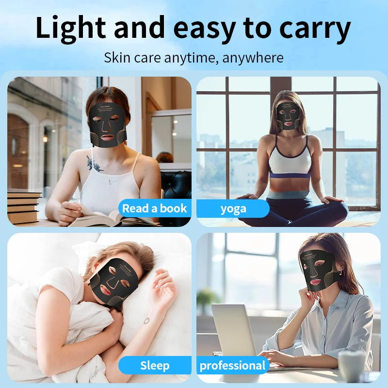 7-Color LED Face & Neck Mask - Z A F L U X X - E M P I R E