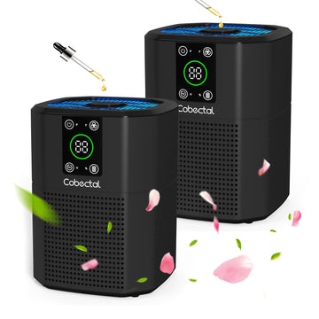 Cobectal Twin Air Purifiers with HEPA Filter for Rooms