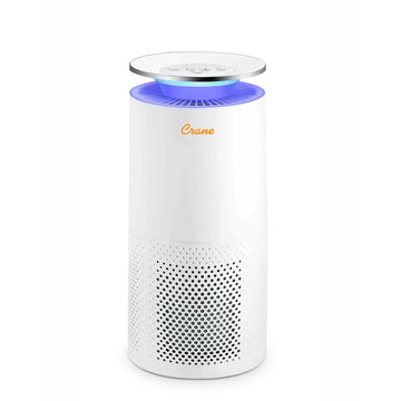 Crane Premium HEPA & UV Air Cleaner 500 Sq Ft Coverage